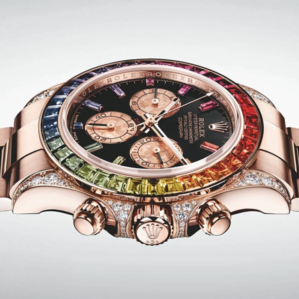Rolex Cosmograph Daytona Rainbow Rose Gold