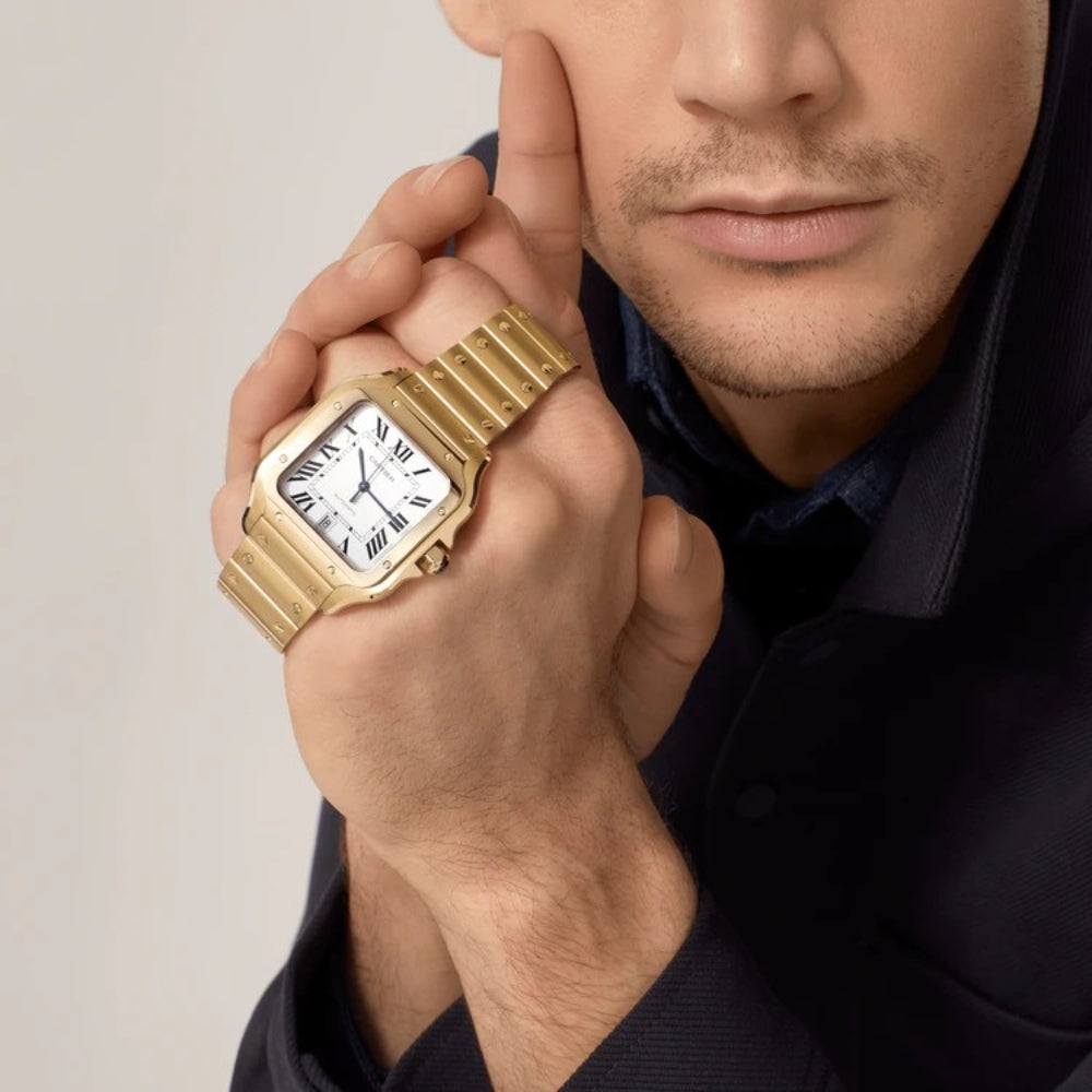 Cartier Santos Yellow Gold