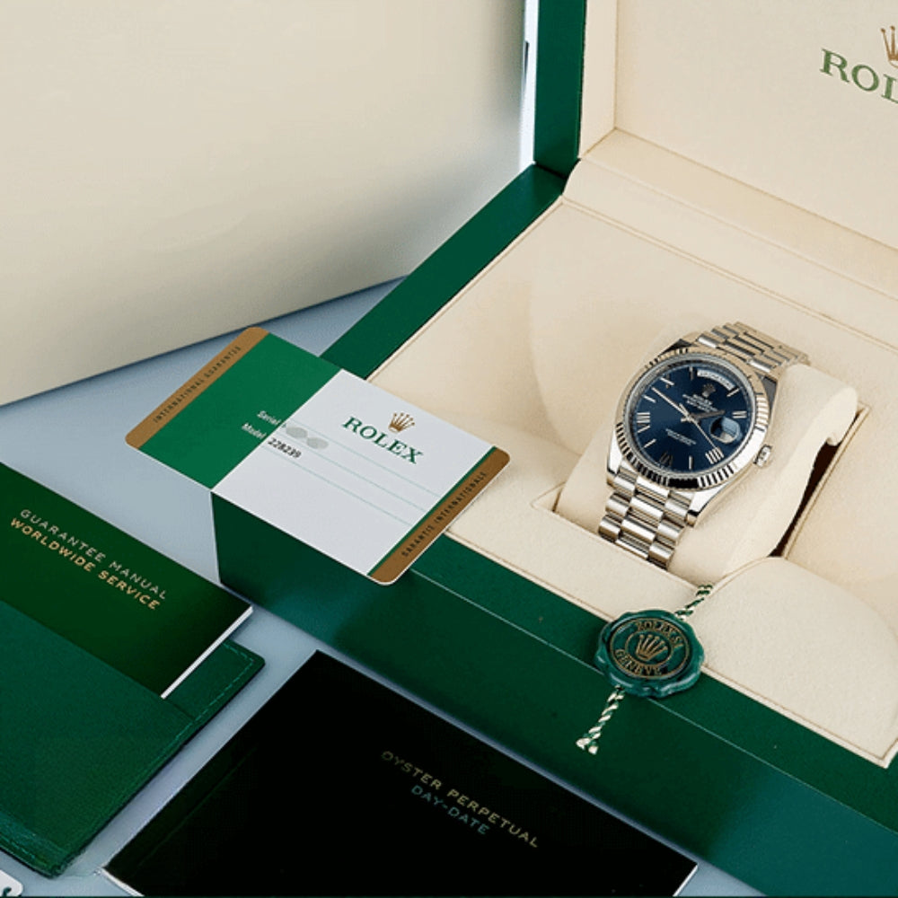 Rolex Day-Date Blue Dial