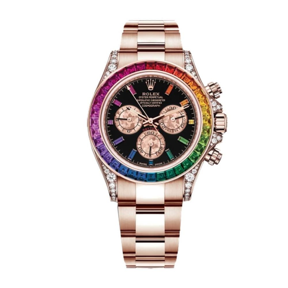 Rolex Cosmograph Daytona Rainbow Rose Gold