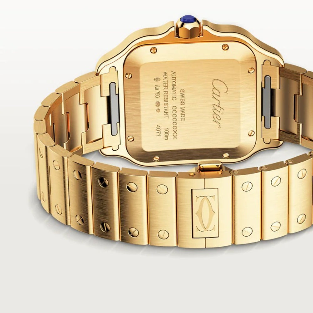 Cartier Santos Yellow Gold