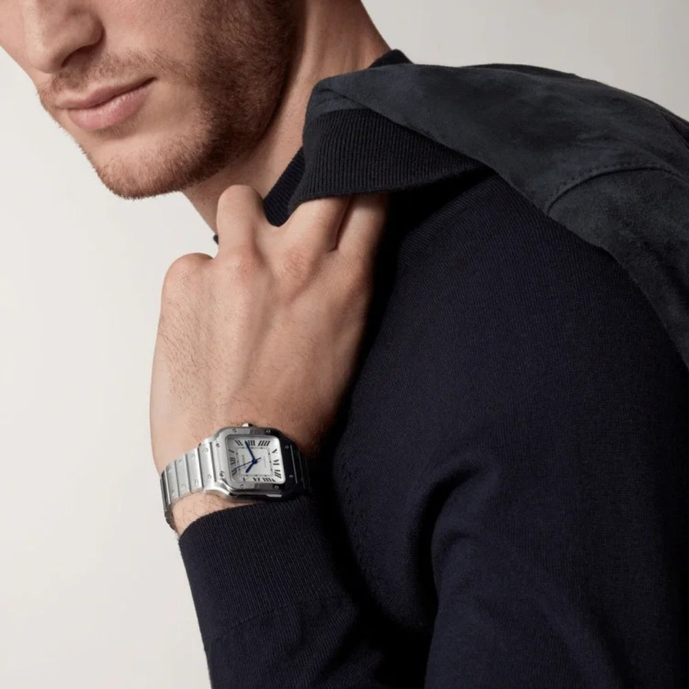 Cartier Santos Stainless Steel