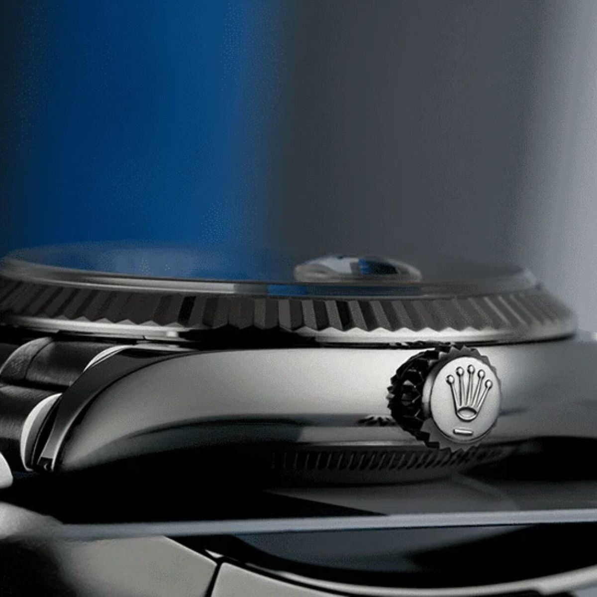 Rolex Cosmograph Daytona Stainless Steel Blue Dial 41mm
