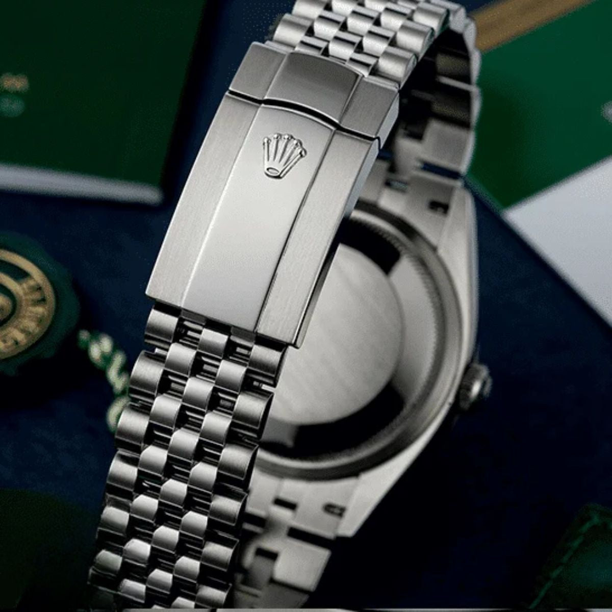 Rolex Cosmograph Daytona Stainless Steel Blue Dial 41mm