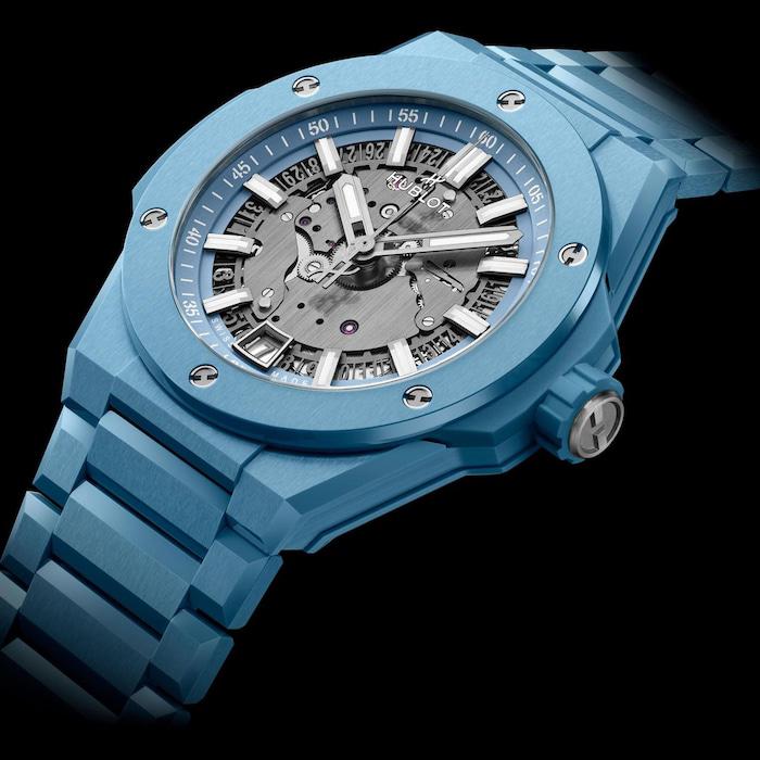 Hublot Big Bang Integrated Time Only Sky Blue Ceramic 40mm