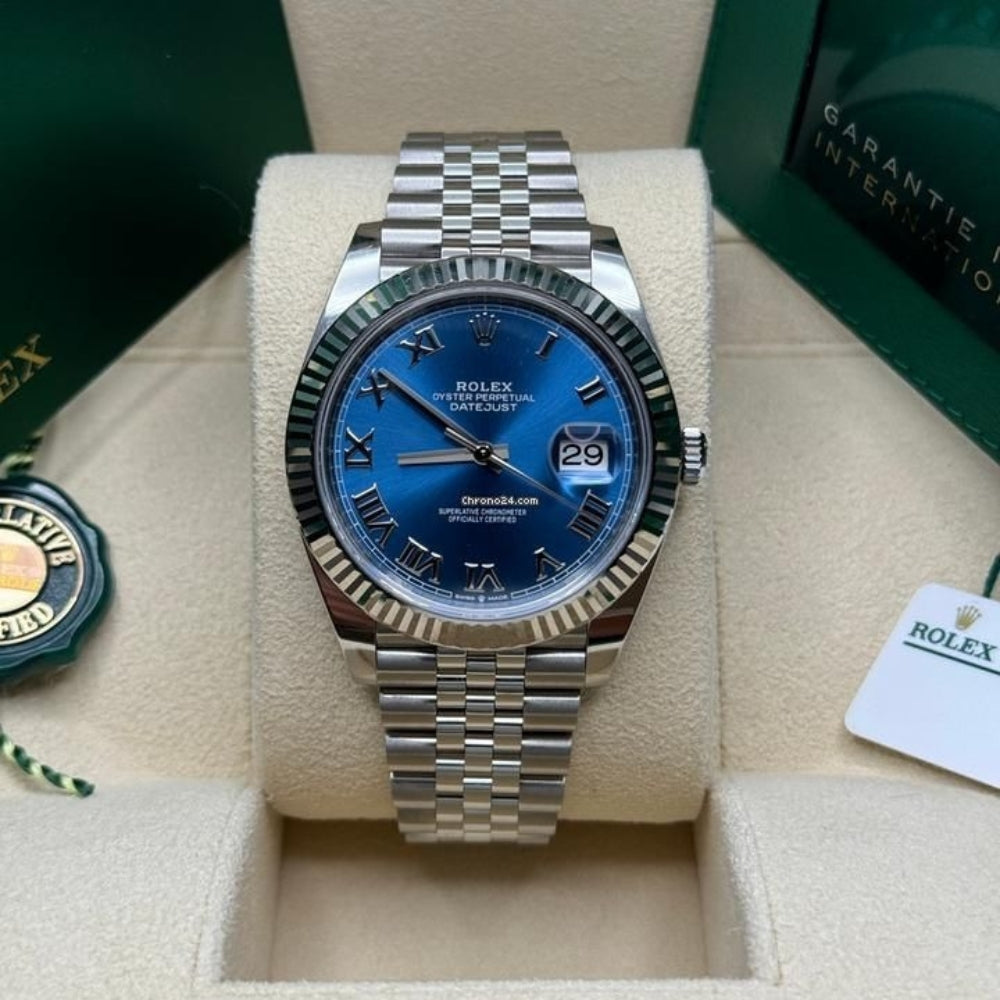 Rolex Day-Date Blue Dial